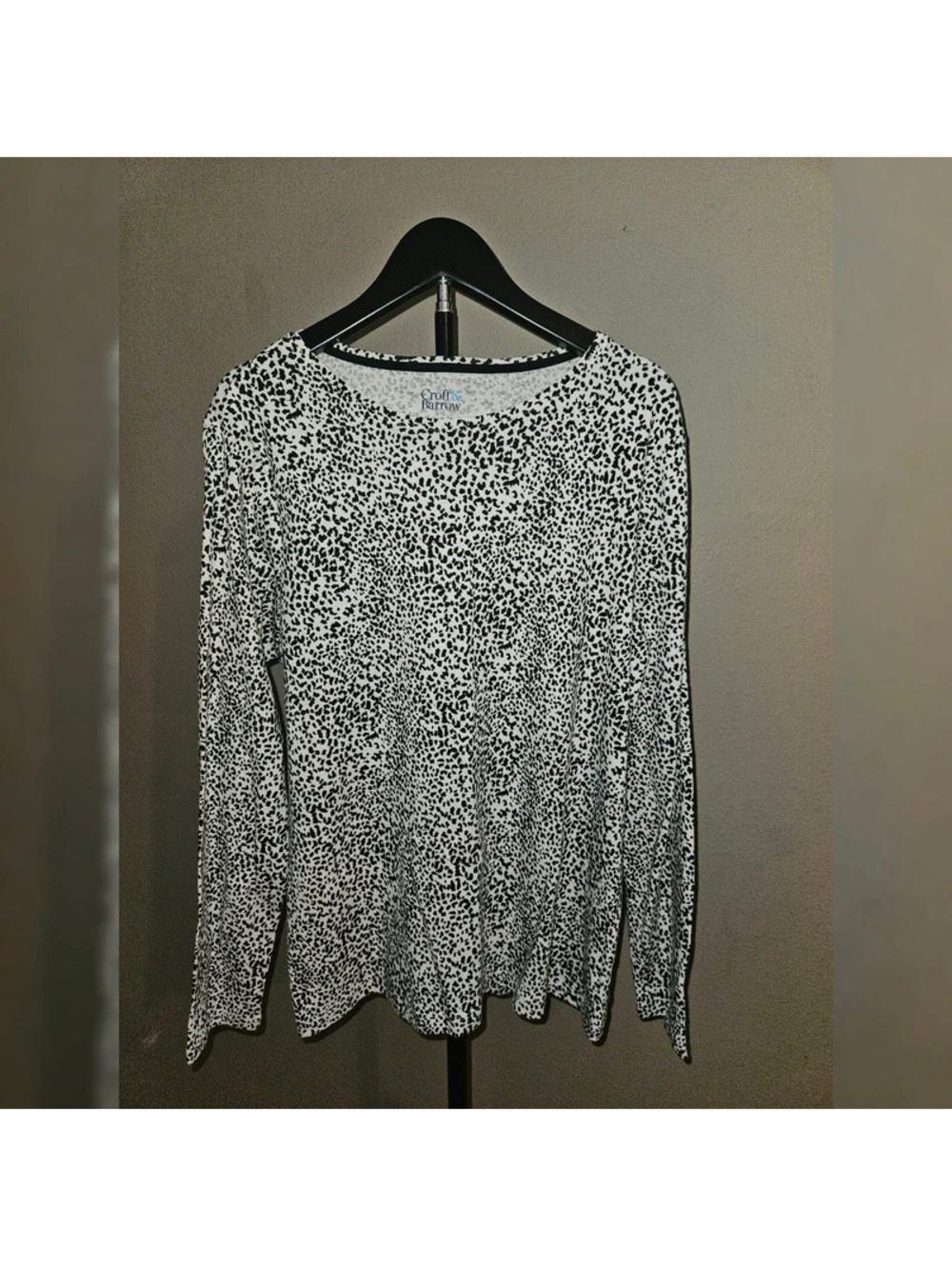 Women's Croft & Barrow Classic Long-sleeve Tee Size Large